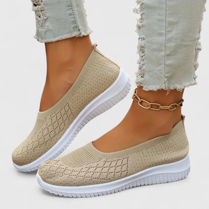 Lena | Sapatilhas Ortopédicas Slip-On Femininas