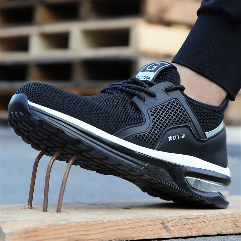 Clea | Sapatos de Segurança com Biqueira de Aço | Sneakers Ortopédicos Femininos