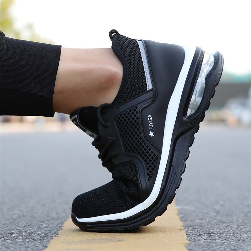 Clea | Sapatos de Segurança com Biqueira de Aço | Sneakers Ortopédicos Femininos