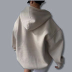 Hazel | Mulher Hoodie Oversized Pullover Gola Entalhada