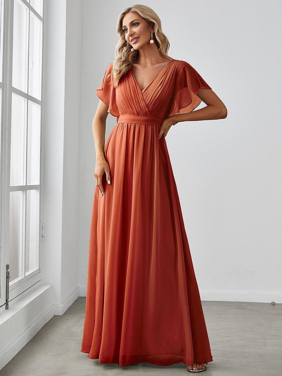 Vestido Maxi em Gaze Linha A para Mulher