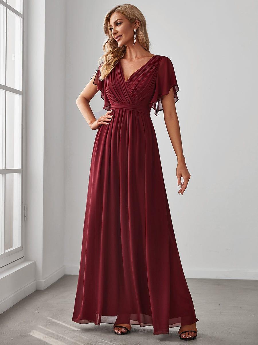 Vestido Maxi em Gaze Linha A para Mulher