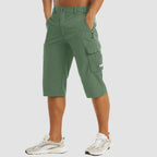 Homem Cargo Shorts Secagem Rápida