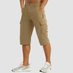 Homem Cargo Shorts Secagem Rápida