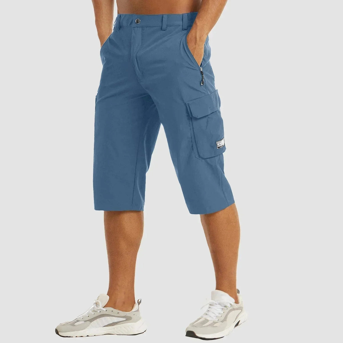 Homem Cargo Shorts Secagem Rápida