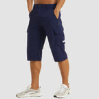 Homem Cargo Shorts Secagem Rápida