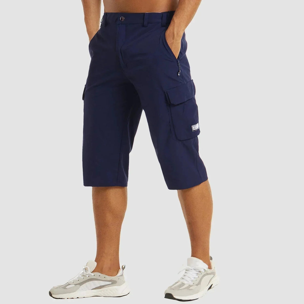 Homem Cargo Shorts Secagem Rápida