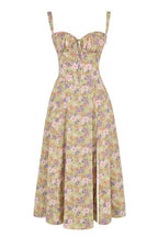 Vestido Midi Mulher Corset
