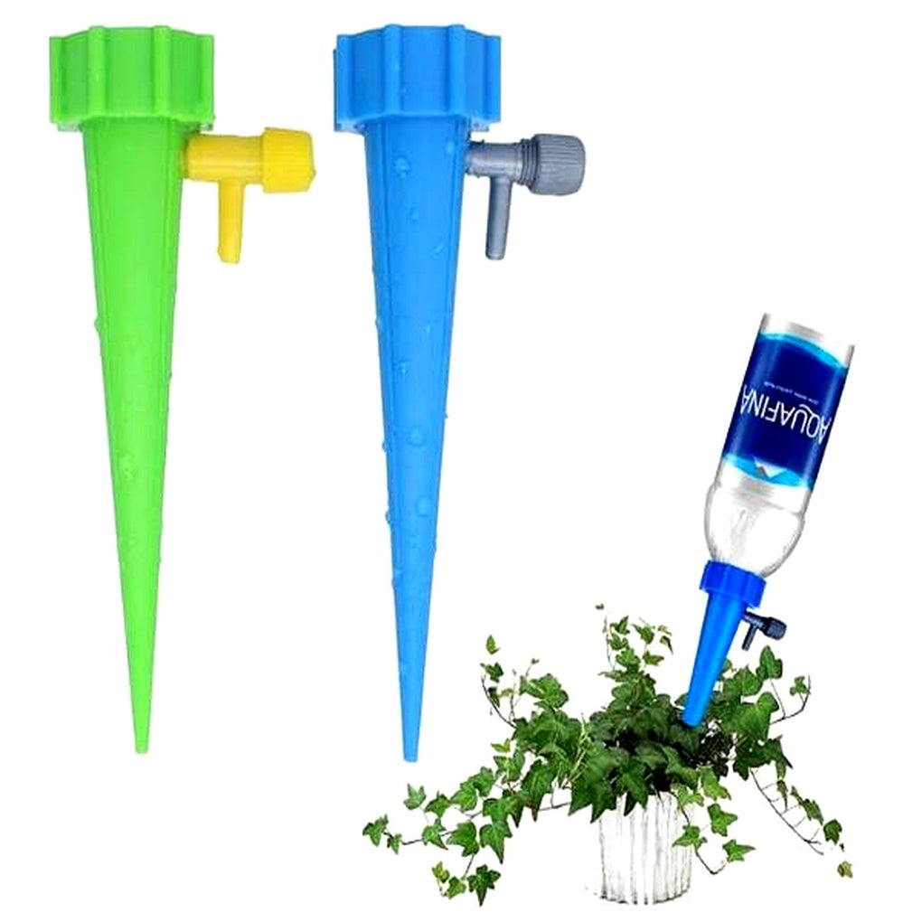 Iris | Picos de Rega Automática | Pack 12 Unidades, Fluxo Ajustável | Plantas em Vaso