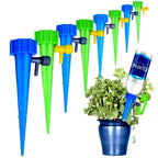 Iris | Picos de Rega Automática | Pack 12 Unidades, Fluxo Ajustável | Plantas em Vaso