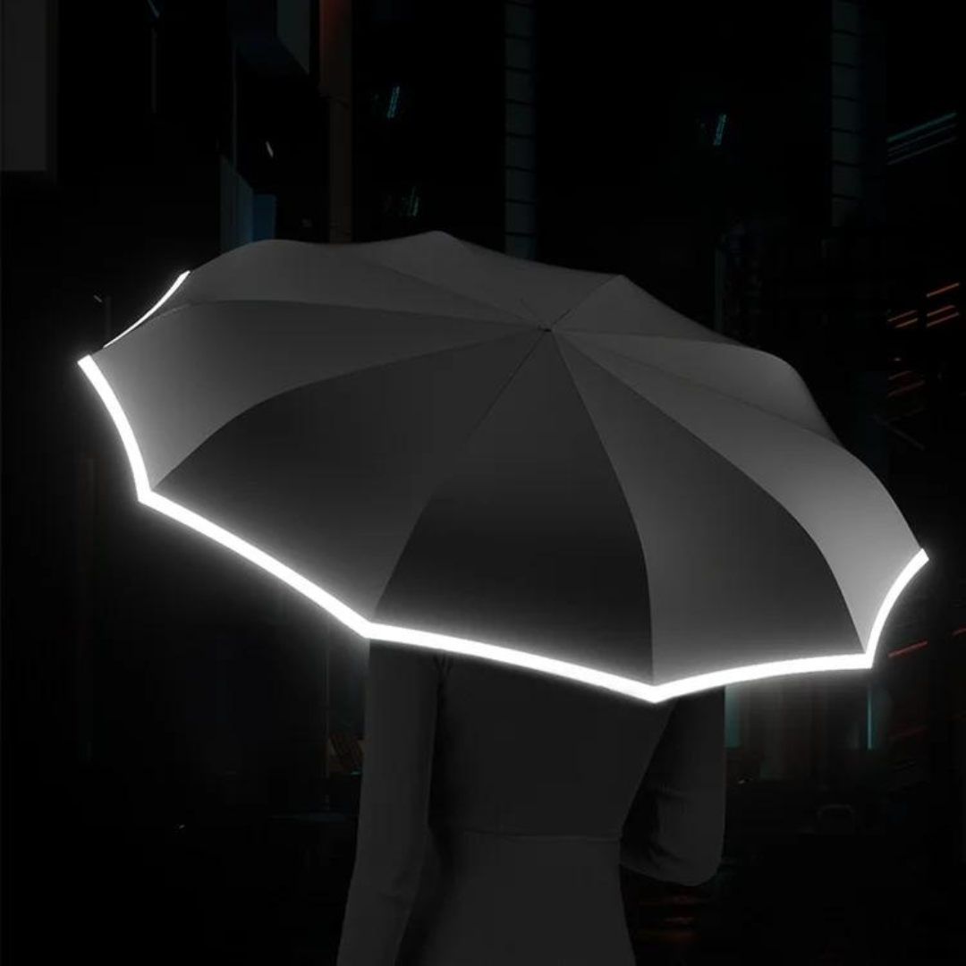 Guarda-Chuva Antivento Resistente com Refletor