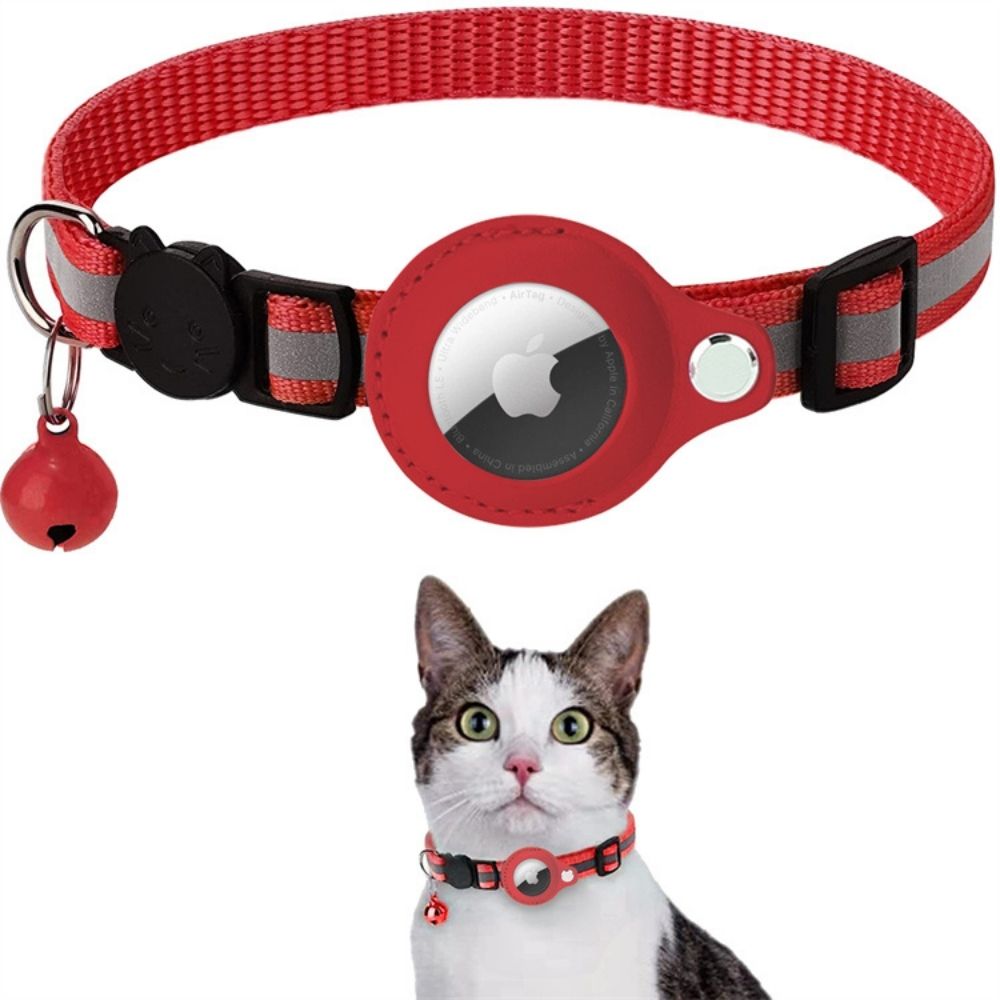 Liora | Coleira GPS para Gatos Refletiva com Libertação Rápida