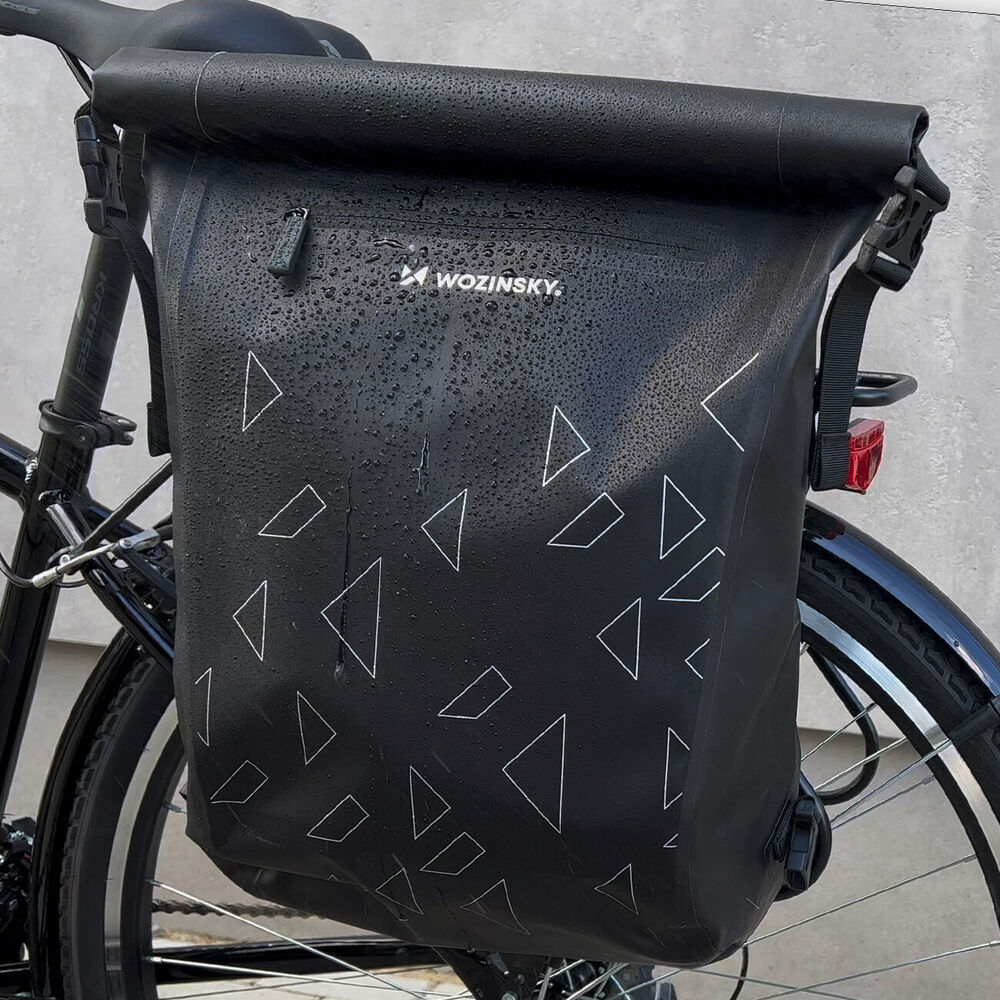Hazel | Mala de Bicicleta 3 em 1 | Para Bagageira, Mochila ou Mão | 23L, Impermeável