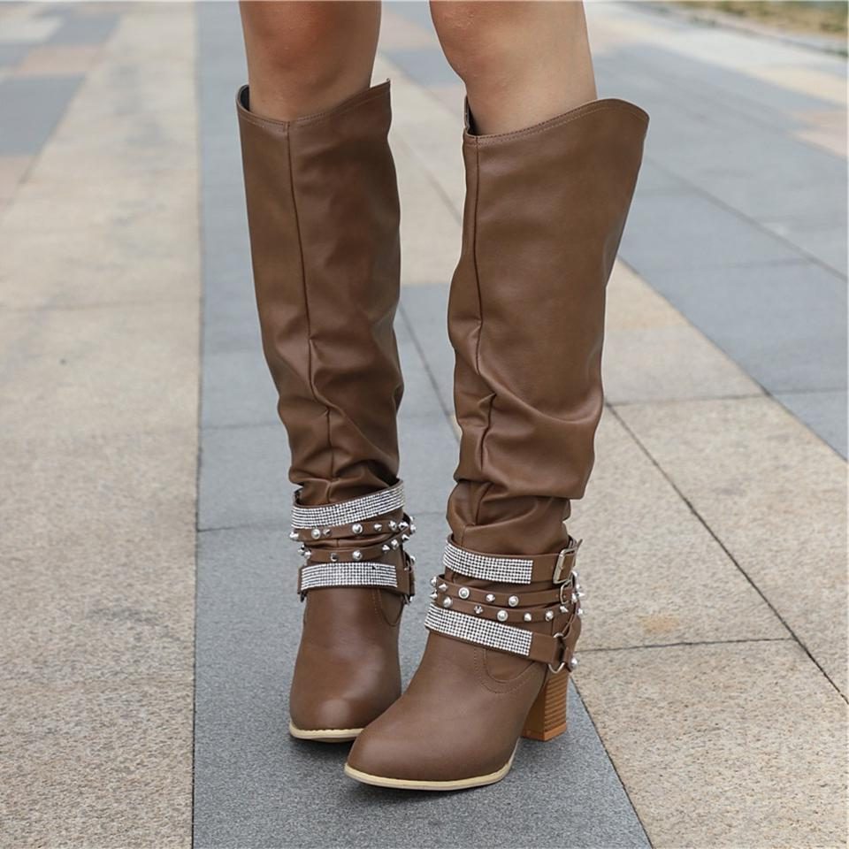 Botas Mulheres de Verão Femininas Confortáveis