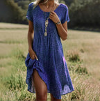 Posy | Vestido Feminino Boho Solto Longo