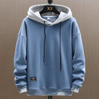 Aria | Homem Hoodie Bicolor com Bolso Canguru