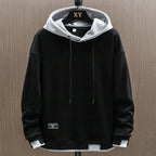 Aria | Homem Hoodie Bicolor com Bolso Canguru