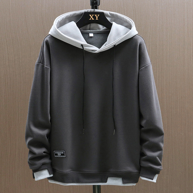 Aria | Homem Hoodie Bicolor com Bolso Canguru
