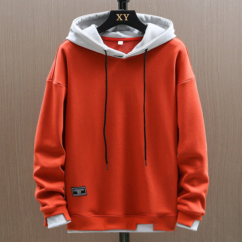 Aria | Homem Hoodie Bicolor com Bolso Canguru