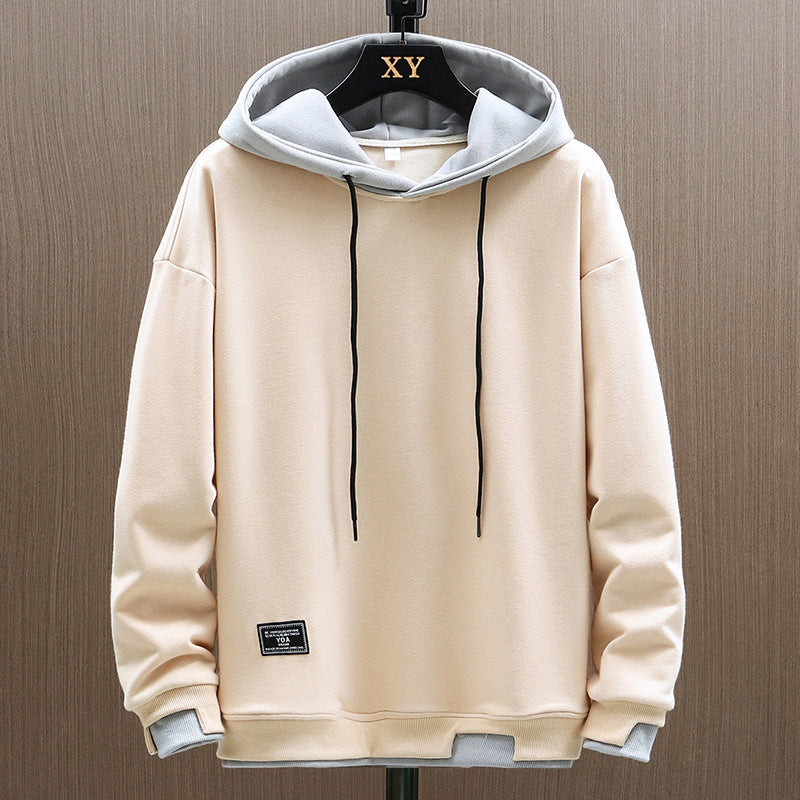 Aria | Homem Hoodie Bicolor com Bolso Canguru
