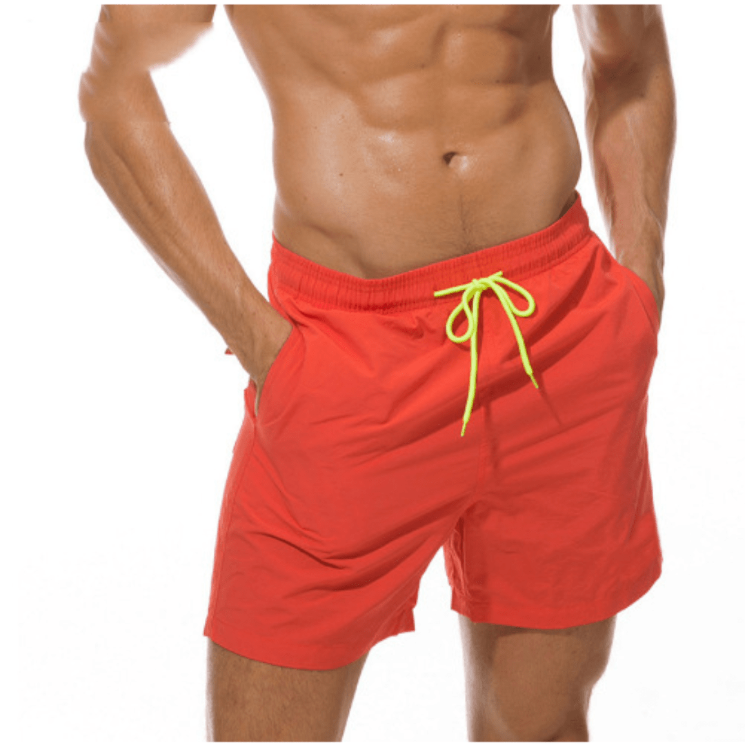 Delphine | Calção de Banho Masculino Secagem Rápida Regular Fit