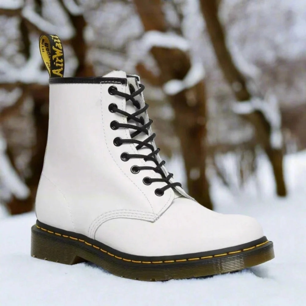 Faye | Botins com Atacadores Sola Grossa