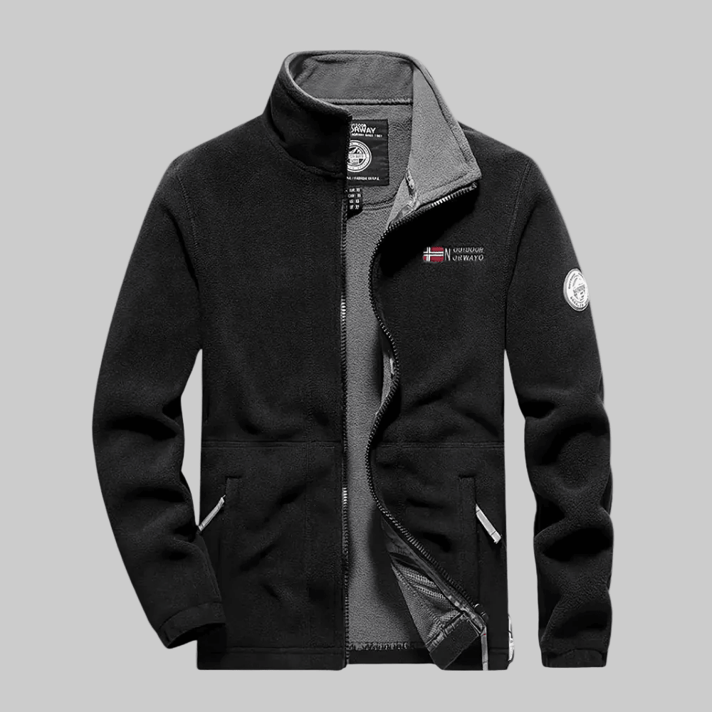 Solveig | Homem Fleece Jacket Regular Fit Térmico Respirável