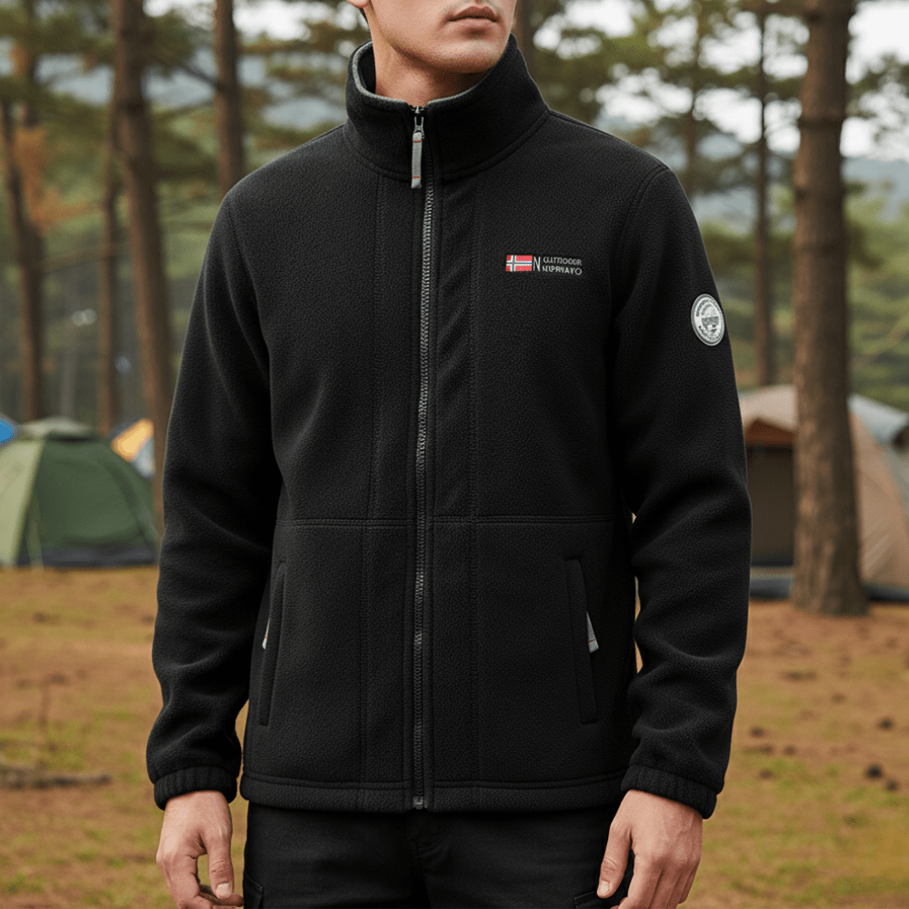 Solveig | Homem Fleece Jacket Regular Fit Térmico Respirável