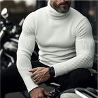 Nova | Homem Camisola Gola Alta Tricotada