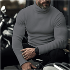 Nova | Homem Camisola Gola Alta Tricotada