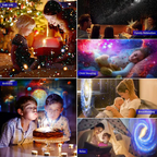 Projetor Galáxia LED | 13 Modos, Luz Noturna, Estrelas | Embla