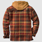 Xanthe | Homem Camisa Jaqueta Flanela Lenhador