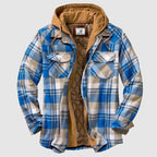 Xanthe | Homem Camisa Jaqueta Flanela Lenhador