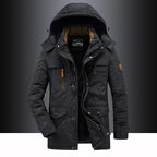 Maren | Homem Parka de Inverno com Capuz Ajustável
