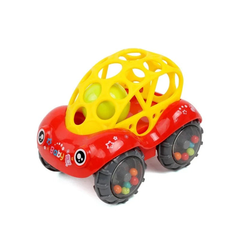 Aria | Carro de Brinquedo | Diversão em Movimento para Crianças | Verde e Vermelho