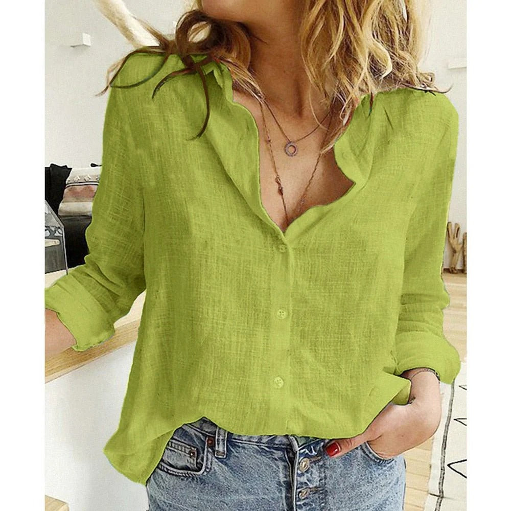 Vera | Blusa Feminina Manga Longa Casual