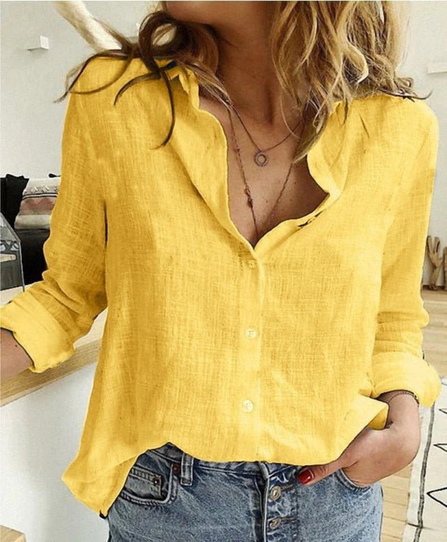 Vera | Blusa Feminina Manga Longa Casual
