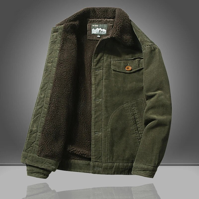 Aria | Casaco Masculino Clássico Abotoado Regular Fit